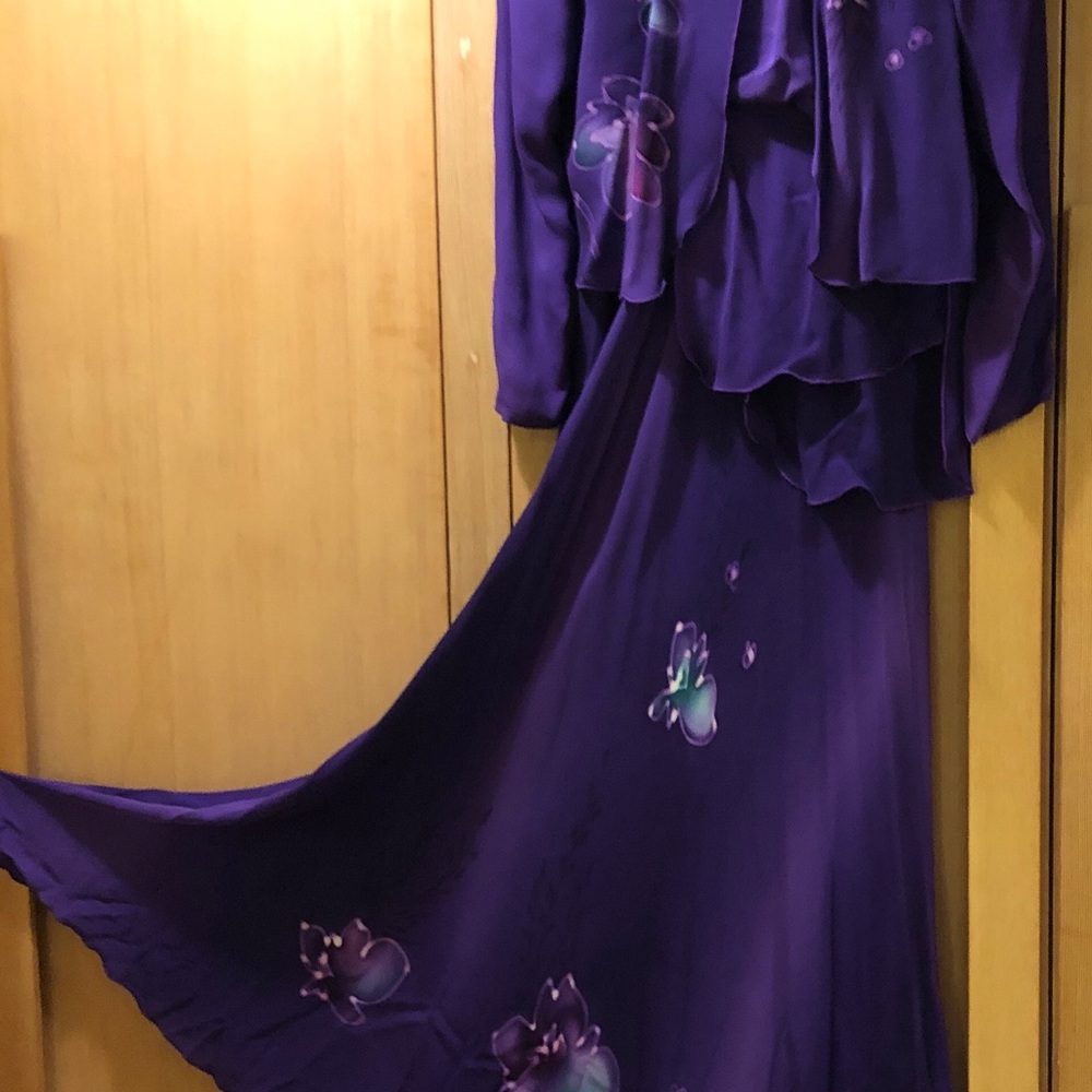 Long 3 Piece Gown